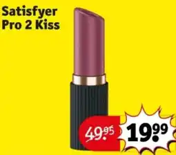 Kruidvat Satisfyer Pro 2 Kiss aanbieding
