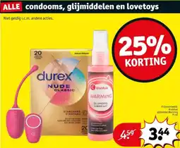 Kruidvat Alle condooms, glijmiddelen en lovetoys aanbieding