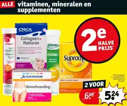 Kruidvat ALLE vitaminen, mineralen en supplementen aanbieding