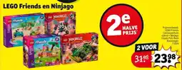 Kruidvat LEGO Friends en Ninjago aanbieding