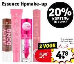 Kruidvat Essence lipmake-up aanbieding