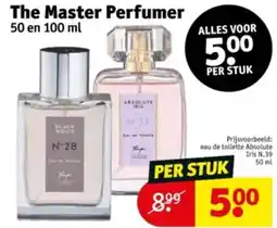 Kruidvat The Master Perfumer aanbieding
