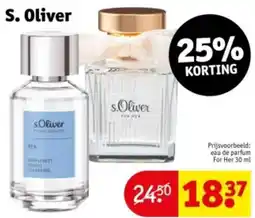 Kruidvat S.Oliver aanbieding