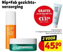 Kruidvat Nip+Fab gezichtsverzorging aanbieding