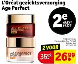Kruidvat L'Oréal gezichtsverzorging Age Perfect aanbieding