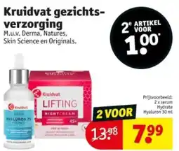 Kruidvat Kruidvat gezichtsverzorging aanbieding