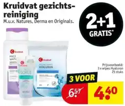 Kruidvat Kruidvat gezichtsreiniging aanbieding
