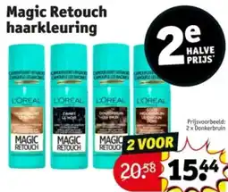 Kruidvat Magic Retouch haarkleuring aanbieding