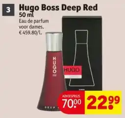 Kruidvat Hugo Boss Deep Red aanbieding