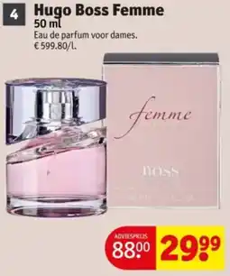 Kruidvat Hugo Boss Femme aanbieding