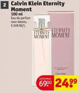 Kruidvat Calvin Klein Eternity aanbieding