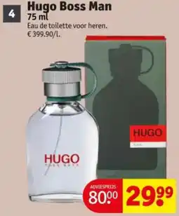 Kruidvat Hugo Boss Man aanbieding