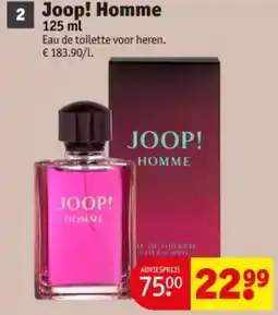 Kruidvat Joop! Homme aanbieding