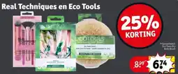Kruidvat Real Techniques en Eco Tools aanbieding