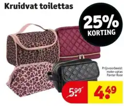 Kruidvat Kruidvat toilettas aanbieding