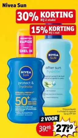 Kruidvat Nivea Sun aanbieding