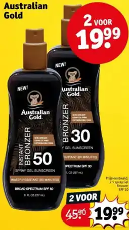 Kruidvat Australian Gold aanbieding