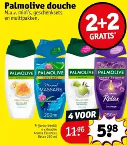 Kruidvat Palmolive douche aanbieding