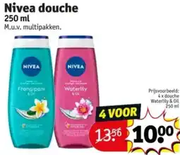 Kruidvat Nivea douche aanbieding