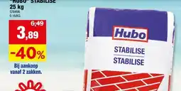 Hubo Hubo stabilisé 25kg aanbieding