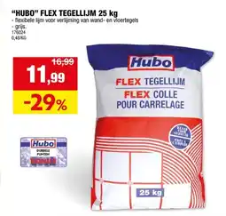 Hubo Hubo flex tegellijm 25kg aanbieding