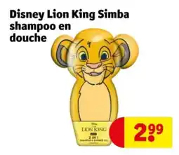 Kruidvat Disney lion king simba shampoo en douche aanbieding