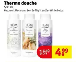 Kruidvat Therme douche aanbieding