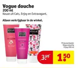 Kruidvat Vogue douche aanbieding