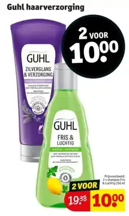 Kruidvat Guhl haarverzorging aanbieding