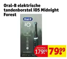 Kruidvat Oral-B elektrische tandenborstel i05 Midnight Forest aanbieding
