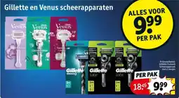 Kruidvat Gillette en Venus scheerapparaten aanbieding