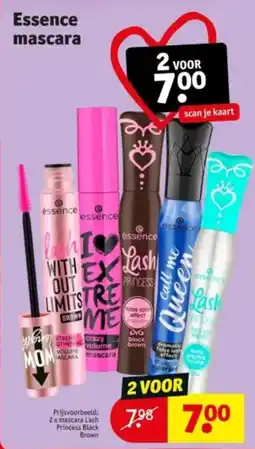 Kruidvat Essence mascara aanbieding