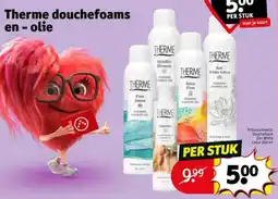 Kruidvat Therme douchefoams en - olie aanbieding