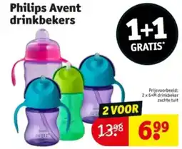 Kruidvat Philips avent drinkbekers aanbieding