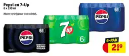 Kruidvat Pepsi en 7-Up aanbieding
