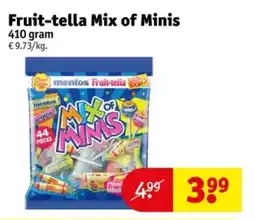 Kruidvat Fruit-tella Mix of Minis aanbieding