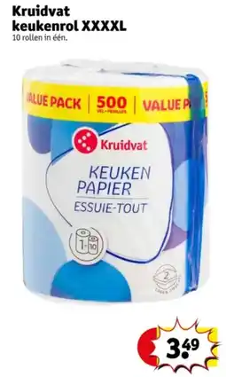 Kruidvat Kruidvat keukenrol XXXXL aanbieding