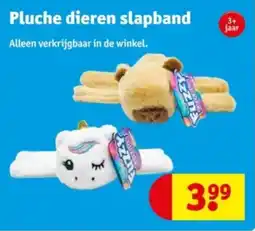 Kruidvat Pluche dieren slapband aanbieding