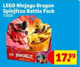 Kruidvat LEGO Ninjago Dragon Spinjitzu Battle Pack aanbieding