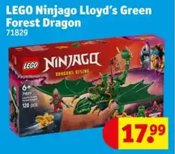 Kruidvat LEGO ninjago lloyd's green forest dragon aanbieding