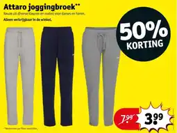 Kruidvat Attaro joggingbroek aanbieding