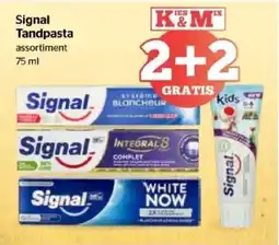 Spar Signal Tandpasta aanbieding