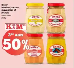 Spar Bister Mosterd sauzen mayonaise of aanbieding