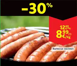 Cora Barbecue worsten aanbieding