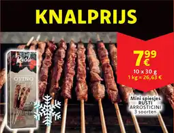 Cora Mini spiesjes rusti arrosticini aanbieding