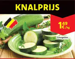 Cora Courgettes aanbieding