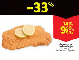 Cora Gepaneerde varkenslapjes aanbieding