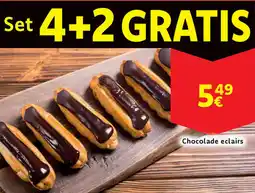 Cora Chocolade eclairs aanbieding