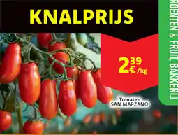 Cora Tomaten san marzano aanbieding
