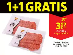 Cora Zachte chorizo le charcutier européen aanbieding